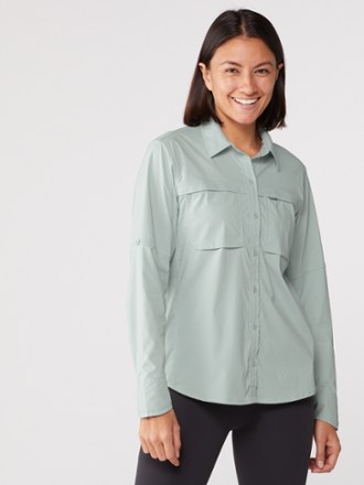 REI Co-op Sahara Solid Long-Sleeve Shirt - Women's | REI Co-op