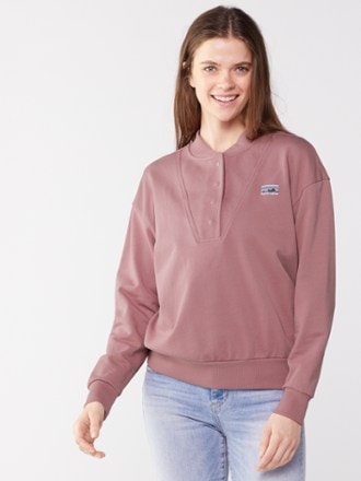 Patagonia Regenerative Organic Certified Essential Snap Sweatshirt - Women's 1