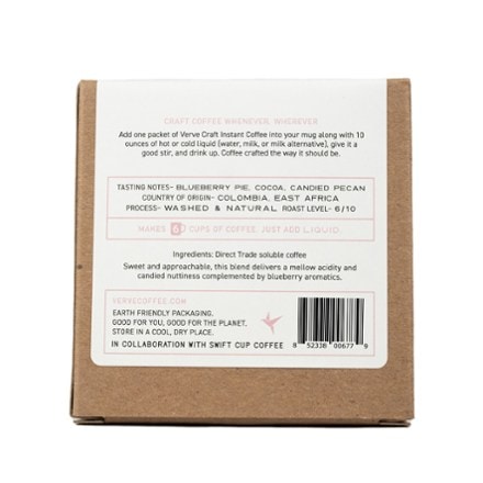 Verve Instant Craft Coffee - Package of 6 1