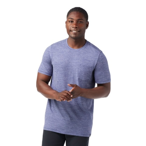 On Body Image of color Nightfall Blue Heather