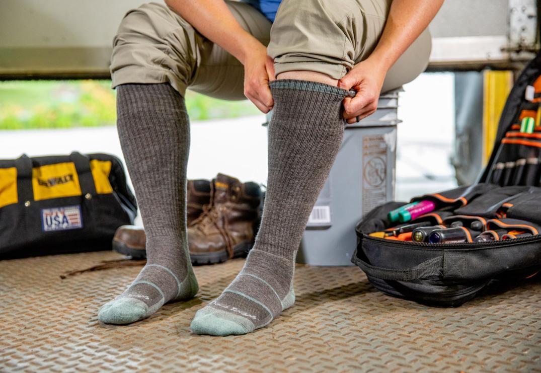 Location Image for Mary Fields Over-the-Calf Midweight Work Socks - Women's