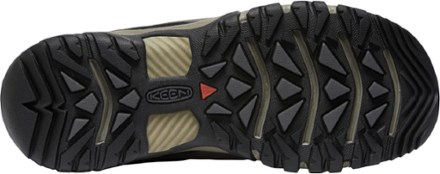 KEEN Targhee III Waterproof Hiking Shoes - Men's Sole view (Bungee Cord/Black)
