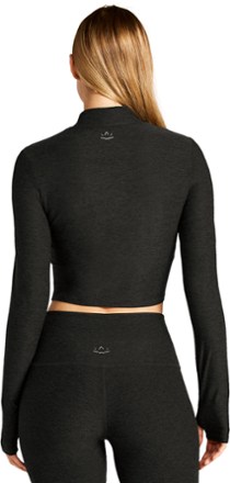 Beyond Yoga Featherweight Moving On Cropped Pullover - Women's 1