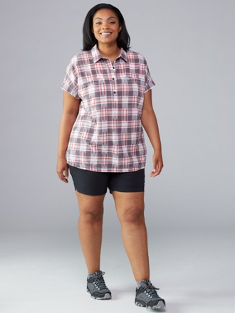 long shorts for womens plus size