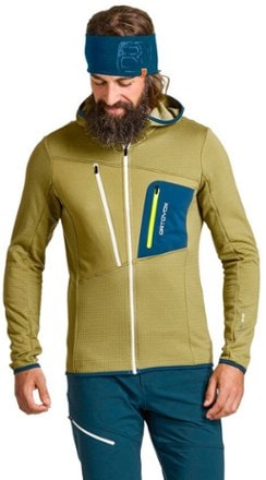 Ortovox Fleece Grid Hoody - Men's 1