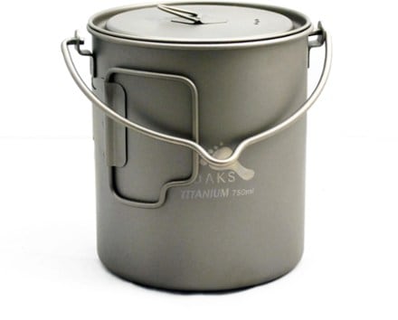 TOAKS Titanium 750 ml Pot with Bail Handle 2