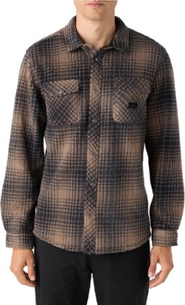 O'Neill Glacier Plaid High-Pile Superfleece Shirt - Men's 0