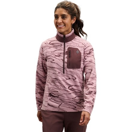 Black Diamond Rift Half-Zip Fleece Jacket - Women's 1