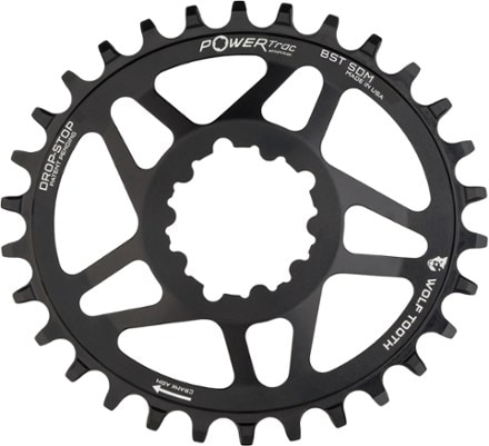 Wolf Tooth Components Oval Direct Mount Chainring - SRAM 3-Bolt Boost Mountain Cranks - Drop-Stop A - 3 mm Offset 0