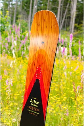 Arbor x Draplin Shiloh Rocker Snowboard - 2023/2024 7