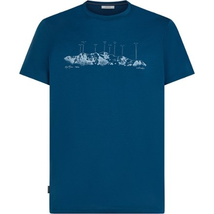 Icebreaker Merino 150 Tech Lite The Peaks T-Shirt - Men's 0