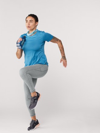 adidas Optime Stash Pocket High-Waisted 7/8 Leggings - Women's 3