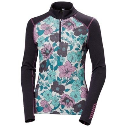 Helly Hansen LIFA Merino Midweight 2-In-1 Graphic Half-Zip Base Layer Top - Women's 0