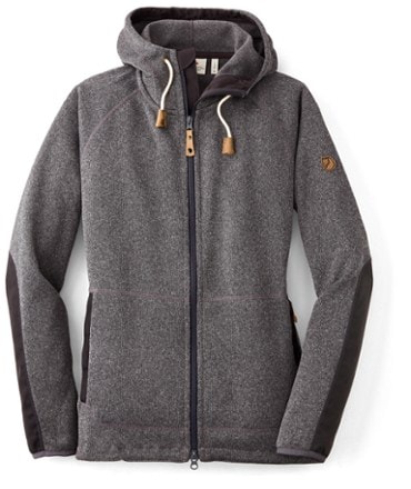 Fjallraven Ovik Zip Cardigan Knit Dark Grey M Men