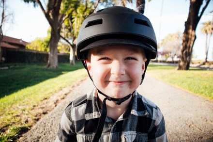 Helmets are essential to biking with kids