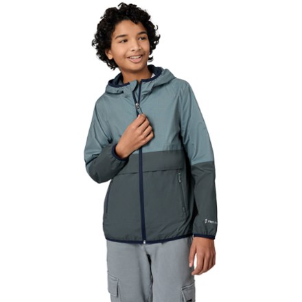 Free Country Mesh Windshear Jacket, Green M – 31% Off