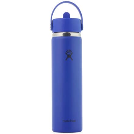 Hydro Flask Wide-Mouth Vacuum Water Bottle with Flex Straw Cap - 24 fl. oz. 1
