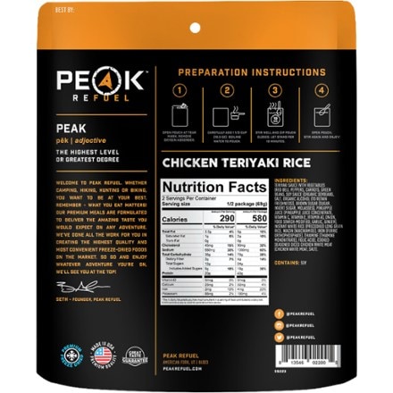 PEAK REFUEL Outdoor Meals Box - 14 Servings 8