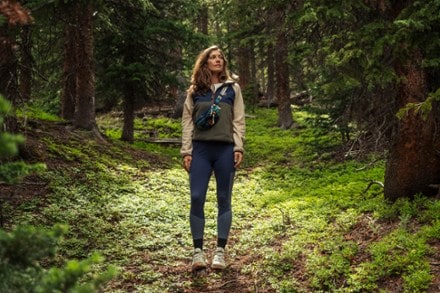 Topo Designs Vista Quarter-Zip Lightweight Fleece Pullover - Women's 3