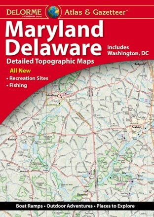 DeLorme Maryland/Delaware Atlas and Gazetteer 0