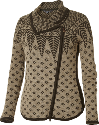 AZULINA Zip Up Knit Cardigan With Pockets Women's Ladies