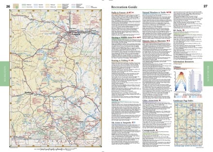 Benchmark Maps Wyoming Road & Recreation Atlas - 4th Edition 2