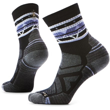 Smartwool Hike Light Cushion Zig Zag Valley Mid Crew Socks - Women's 0