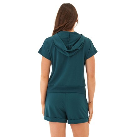Threads 4 Thought Modal Terry Short-Sleeve Pullover Hoodie - Women's 1
