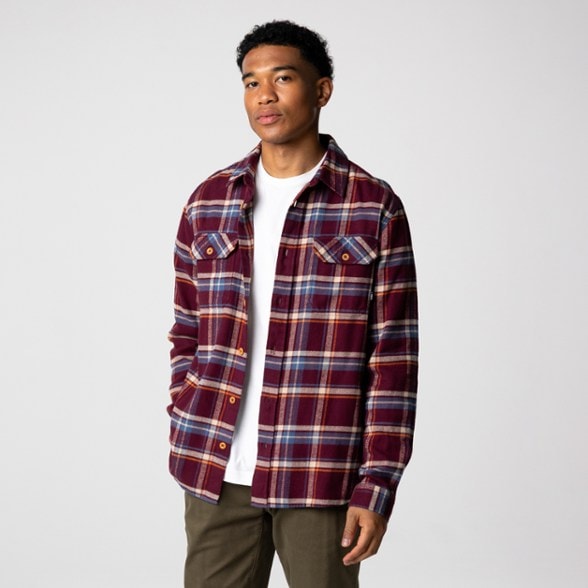 On Body Image of color Plum Check