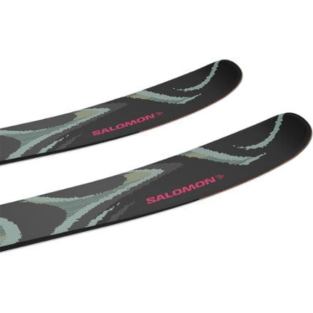 Salomon QST 100 Black Skis - 2026/2027 4