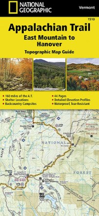National Geographic Appalachian Trail: East Mountain to Hanover Topographic Map Guide 0