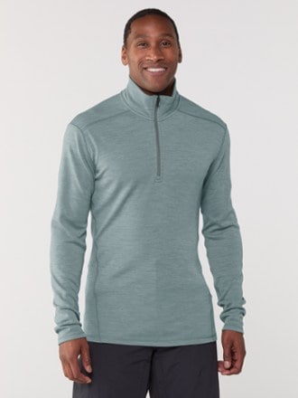 Smartwool Classic Thermal Merino Quarter-Zip Base Layer Top - Men's 1