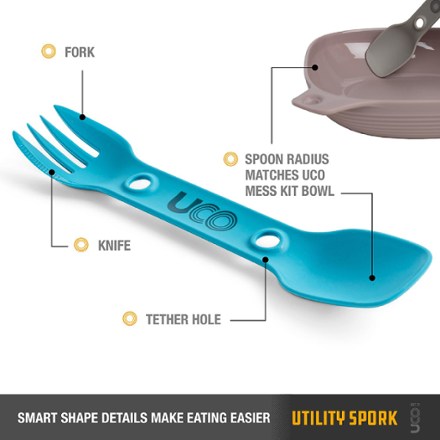 UCO Utility Spork - Package of 2 4