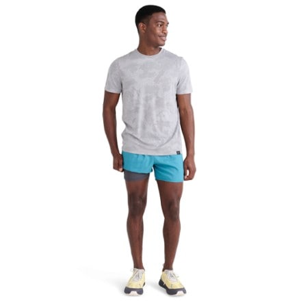 Saxx Hightail 2N1 Running Shorts with Liner - Men's 2