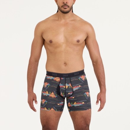 Saxx Quest Quick-Dry Boxer Briefs - Men's 1