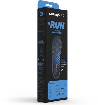 Superfeet Run Cushion Medium Arch Insoles 1