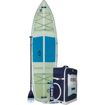 ISLE Switch Compact Inflatable SUP-Kayak with Paddle - 10'6" 0