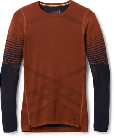 Smartwool Intraknit Thermal Merino Pattern Crew Base Layer Top - Women's 0