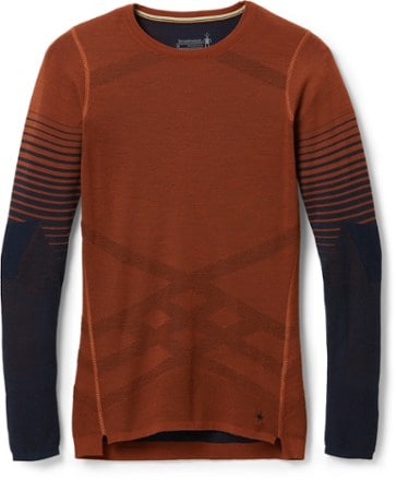 Smartwool Intraknit Thermal Merino Pattern Crew Base Layer Top