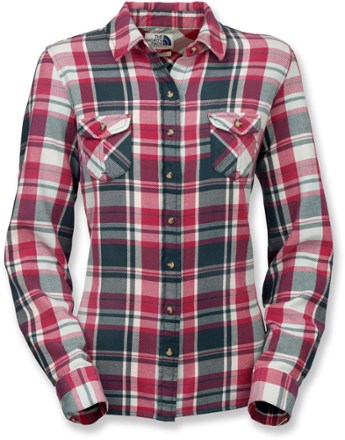 north face flannel womens