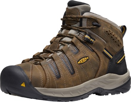 MENS STANLEY LEATHER SAFETY BOOTS STEEL TOE CAP HIKER SHOES WORK TRAINER  SIZE UK