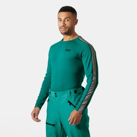 Helly Hansen LIFA Active Stripe Crew Base Layer Top - Men's 1