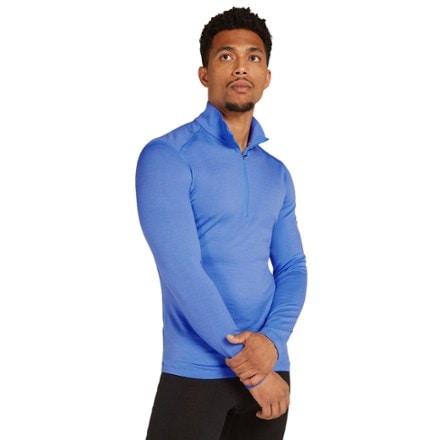 Icebreaker Merino 260 Tech Long-Sleeve Half-Zip Thermal Base Layer Top - Men's 0