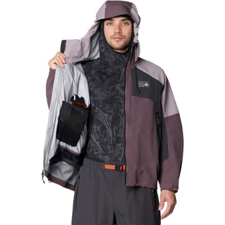 Mountain Hardwear Warp Factor 3L Hooded Jacket - Men's 8