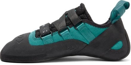 evolv Kira Climbing Shoes - Women's Left view (Teal)