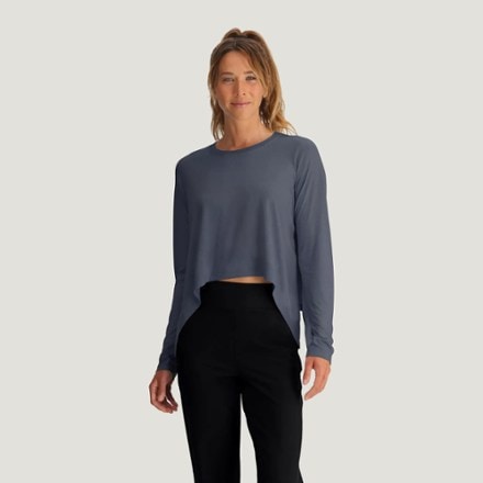 Free Fly Lightweight Cropped Long-Sleeve Shirt - Women's 1