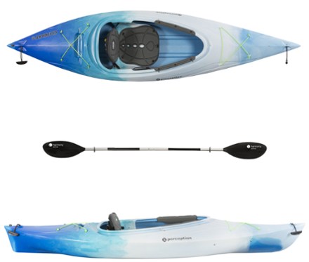 Perception Conduit 9.5 Kayak with Paddle REI Coop