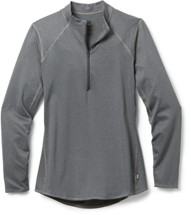 Technical Printed Half-Zip Long-Sleeved Top - Ready to Wear