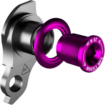 Wheels Manufacturing Universal Derailleur Hanger 487-7 for SRAM UDH Trek ABP MTB Frames - Purple 0
