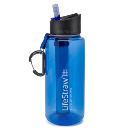 LifeStraw Go 1 L Water Bottle with Filter - 34 fl. oz. 0